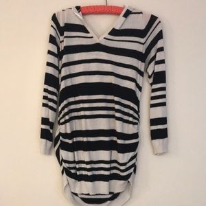 Motherhood maternity hooded sweater